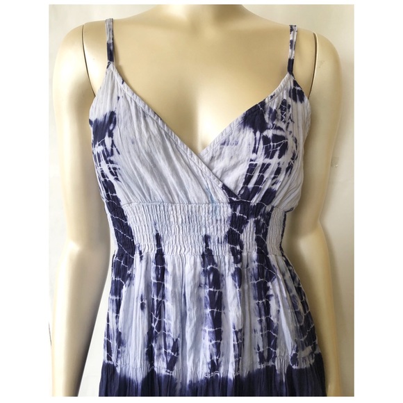 Coline ♥️ Tie Dye Empire Waist Maxi Dress - Picture 3 of 7